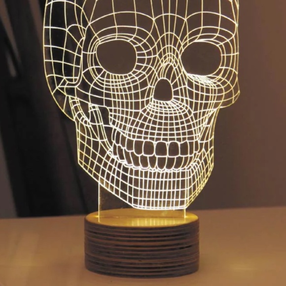 Skull LED lamp / Studio Cheha - Picture 4 of 4